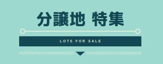 分譲地特集